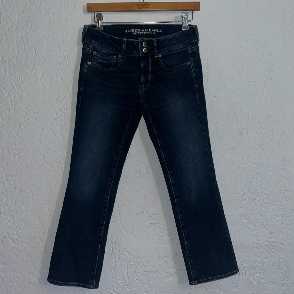 ✨Like New✨ Women’s American Eagle Straight Leg Crop Jeans